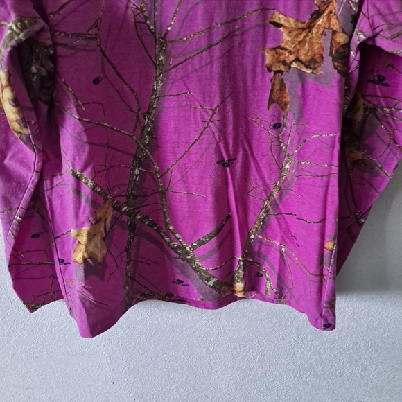 Mossy Oak Purple Camo long sleeve top - Picture 3 of 5